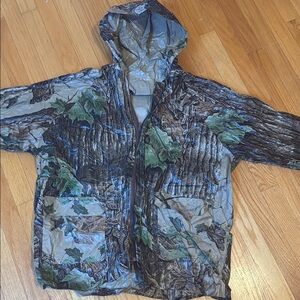 - Real tree Full Zip Hooded Jacket